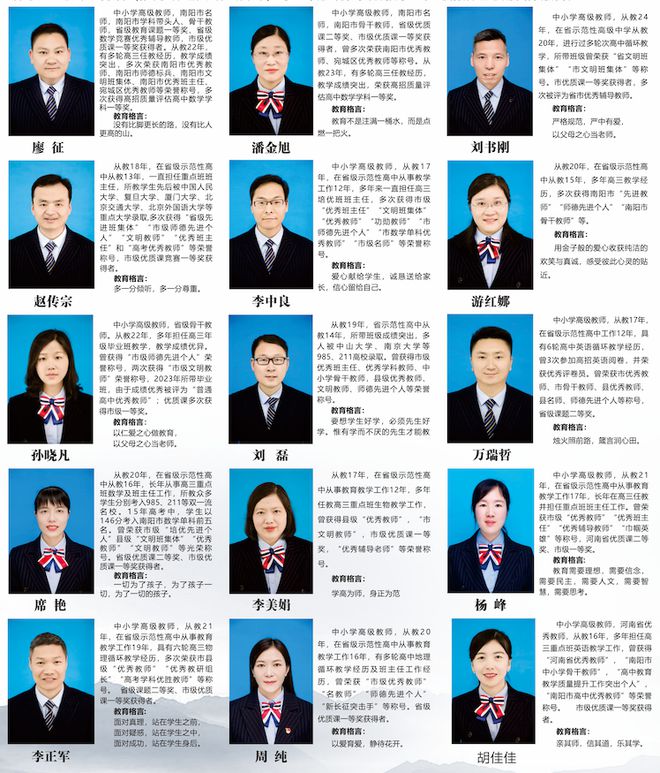 南阳市第六完全学校高级中学2025年招生简章(图13)