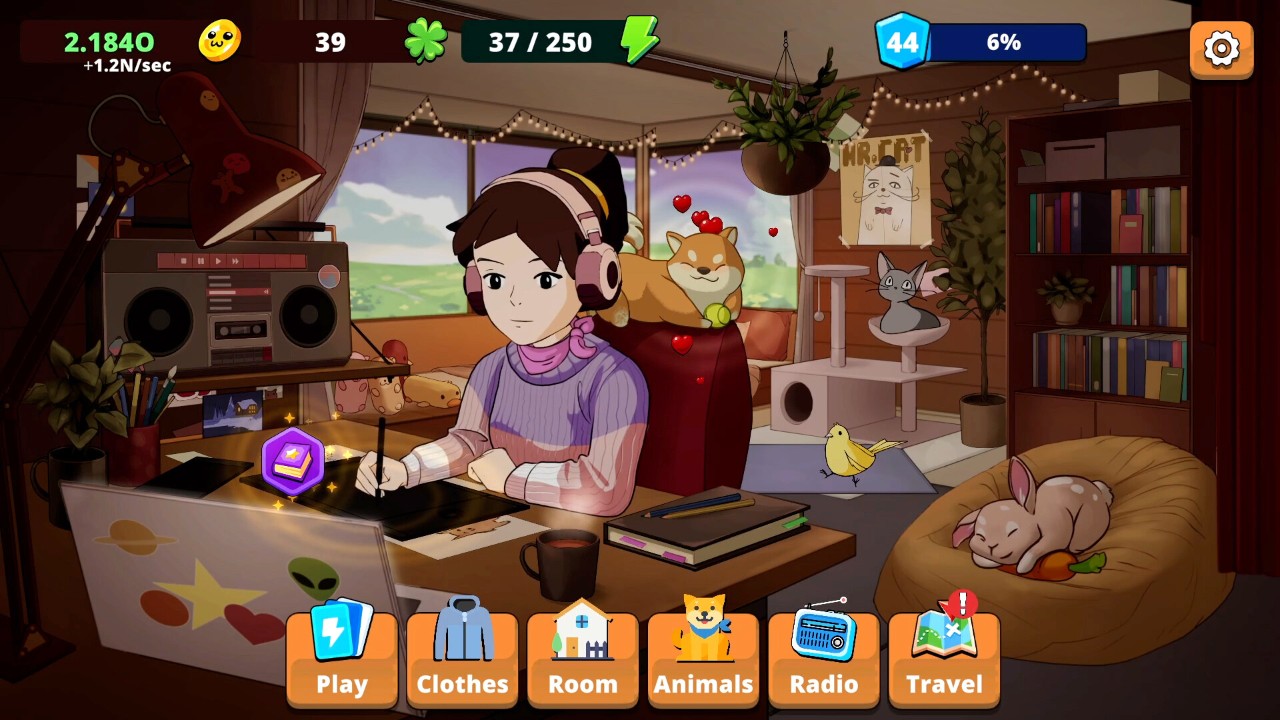 手机桌面喂鱼游戏排行榜 好玩的桌面喂鱼游戏大全(图4)