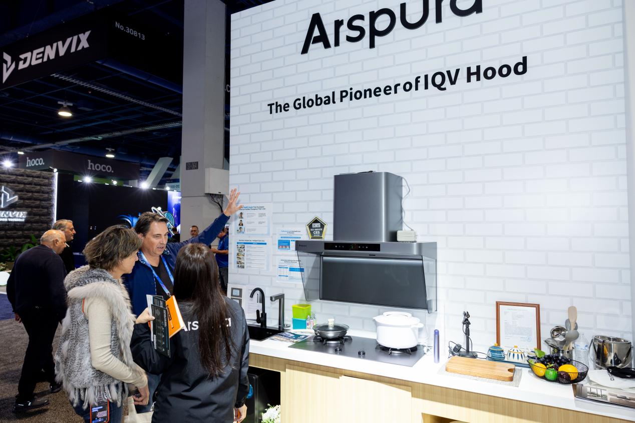 九游娱乐官方网站：澄一科技Arspura亮相CES 原创IQV技术守护烹饪呼吸健康(图10)