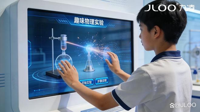 九凌JLOO 3255寸户外触摸一体机：触控流畅度与游戏互动体验测评